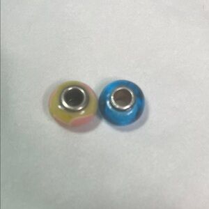 Colorful Glass Bracelet Style Beads